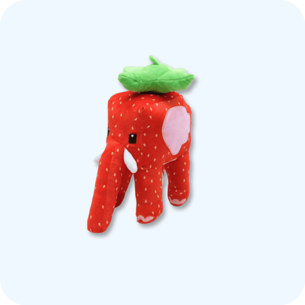 Strawberry Elephant Plush Strawberry Elephant Plush